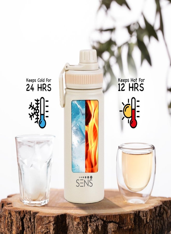 SENS Hydra Domino 304 Stainless Steel Water Bottle 500ml with Hot or Cold up to 24 Hours |Leak Proof|BPA Free|Travel|Gym |Adult & Kids|Paradise - Image 5