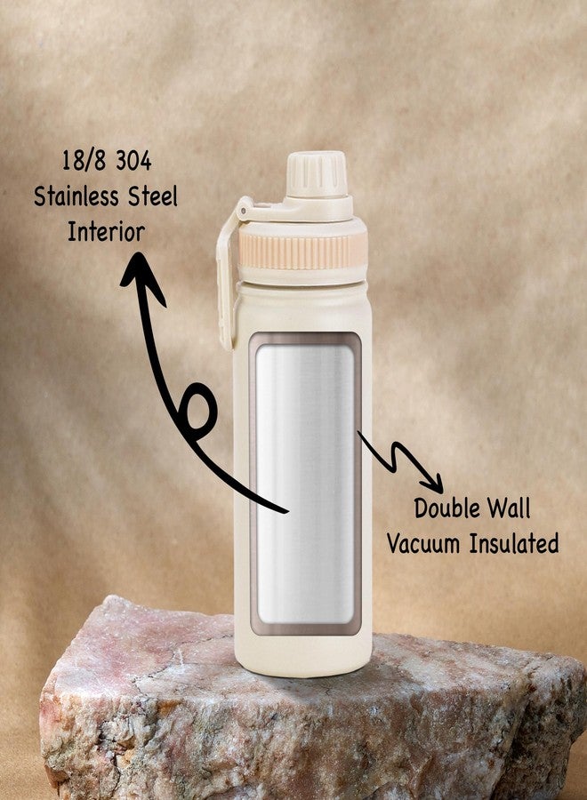 SENS Hydra Domino 304 Stainless Steel Water Bottle 500ml with Hot or Cold up to 24 Hours |Leak Proof|BPA Free|Travel|Gym |Adult & Kids|Paradise - Image 3