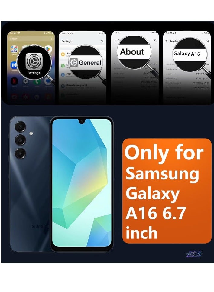 ELTRAZONE Samsung Galaxy A16 Case Cover – Crystal Clear Soft TPU Anti-Scratch Shockproof Bumper Protective Case for Samsung Galaxy A16 6.7 inch - Image 2