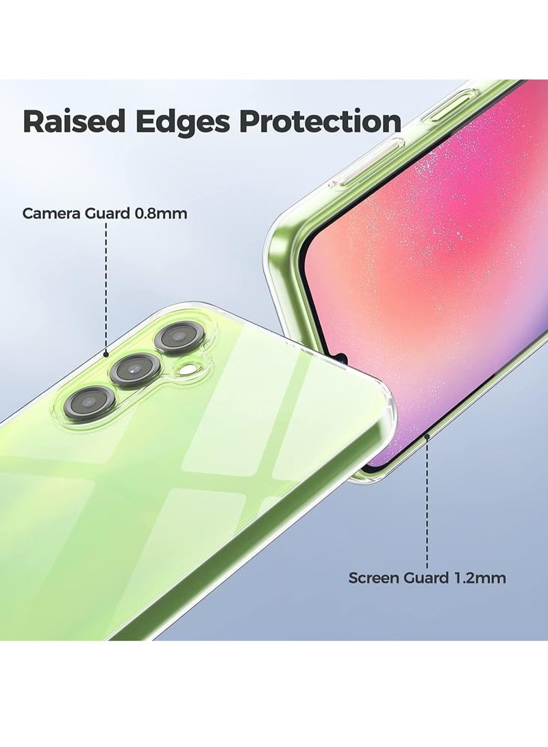 ELTRAZONE Samsung Galaxy A16 Case Cover – Crystal Clear Soft TPU Anti-Scratch Shockproof Bumper Protective Case for Samsung Galaxy A16 6.7 inch - Image 5