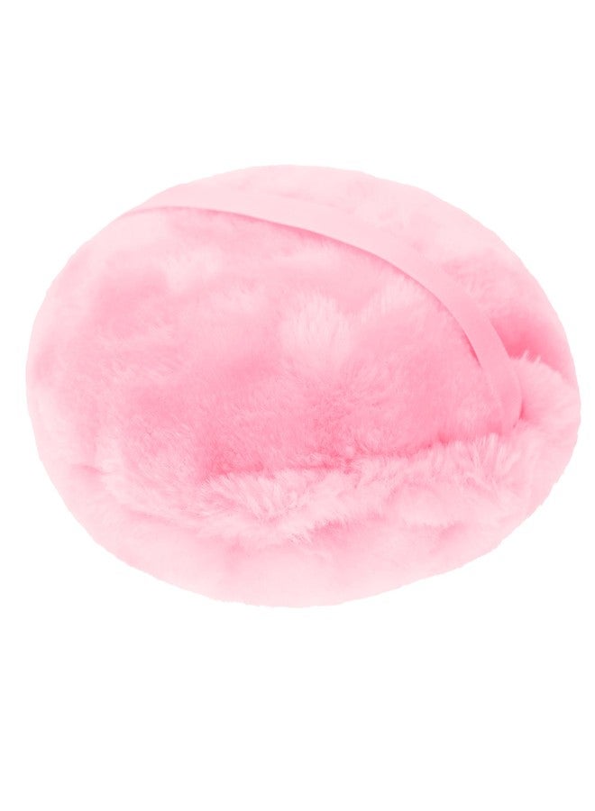 Expressions Oversized XL Velour Powder Puff - Ultra Soft Body & Face Makeup Applicator - Image 2