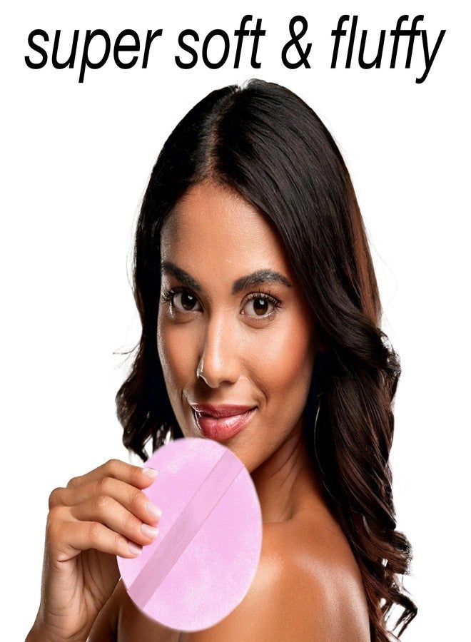 Expressions Oversized XL Velour Powder Puff - Ultra Soft Body & Face Makeup Applicator - Image 4