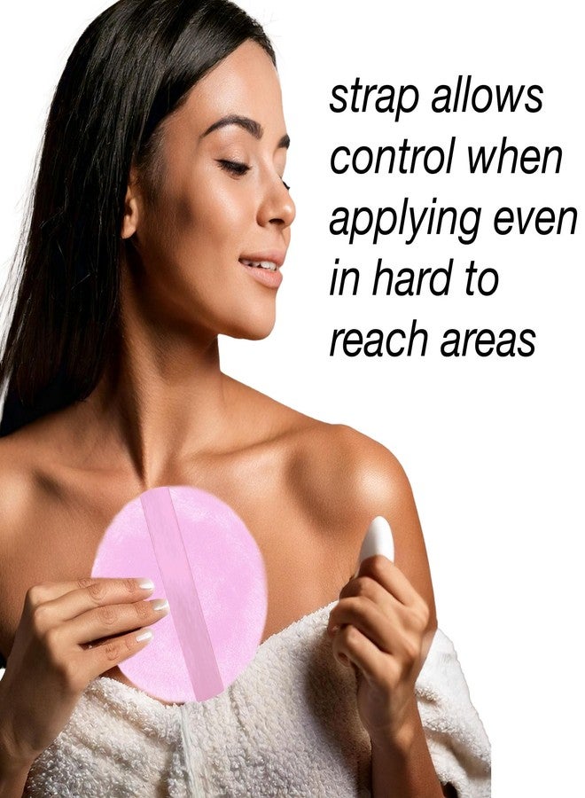 Expressions Oversized XL Velour Powder Puff - Ultra Soft Body & Face Makeup Applicator - Image 5