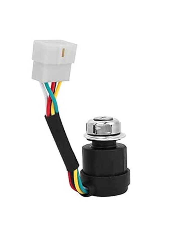 Ignition Key Switch For 178F 186F Air Cooled Engine Tiller With Two Keys - Image 1