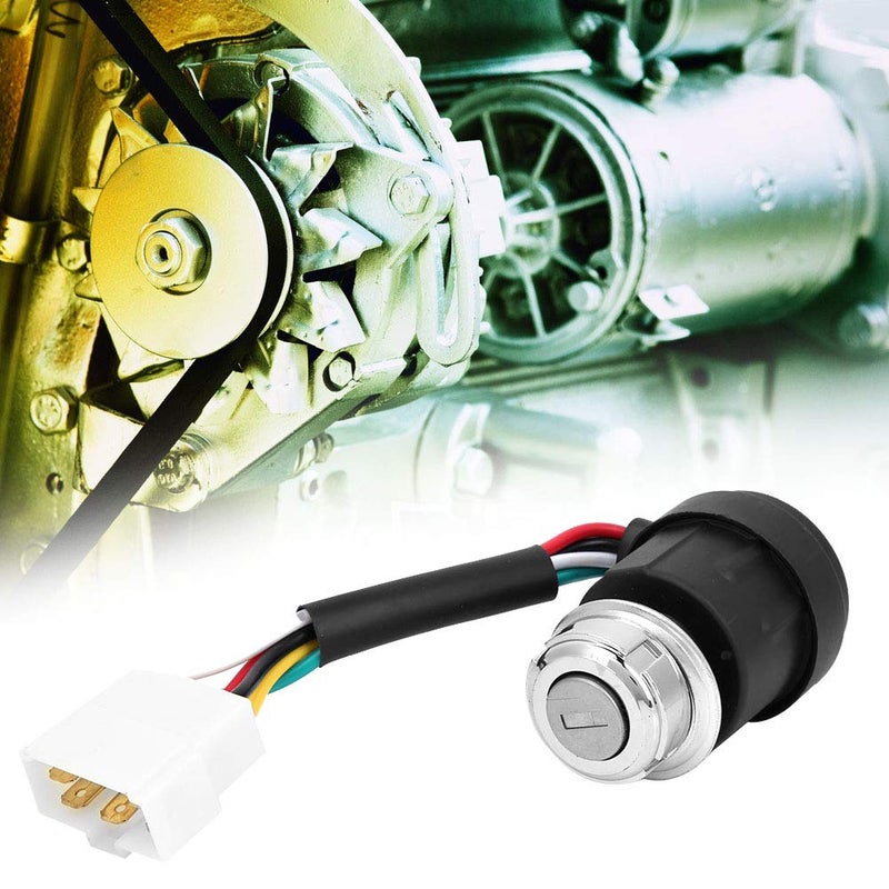 Ignition Key Switch For 178F 186F Air Cooled Engine Tiller With Two Keys - Image 4