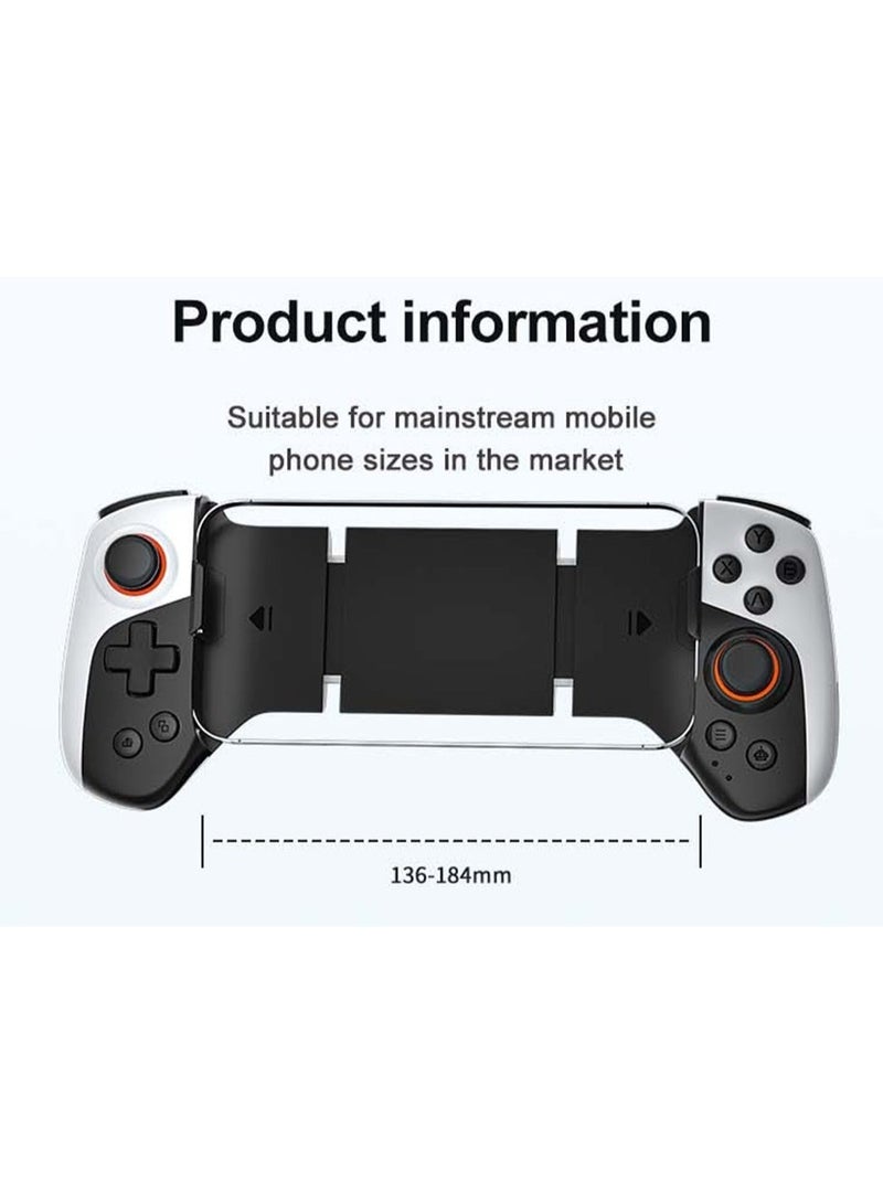Gamwing Classic Stretch Gamepad Gamwing JK03 Bluetooth Gaming Controller Clip size:5.4-7.3inches for Switch / Android / iOS / PC with Hall Joysticks / Precision Trigger / Vibration Motor / Sensitive Rocker / Custom Mapping - Image 2