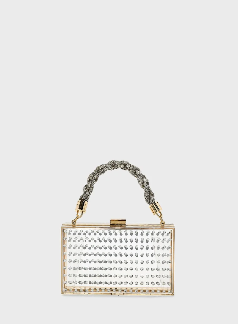 RIVER ISLAND Top Handle Clutch