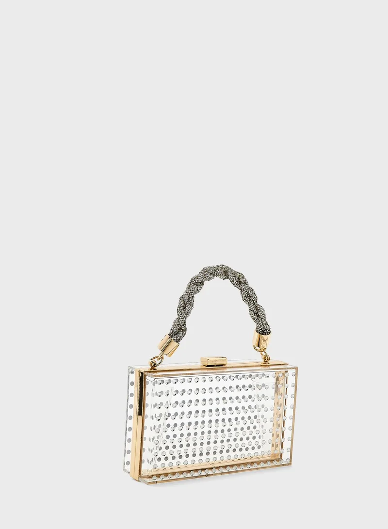 RIVER ISLAND Top Handle Clutch