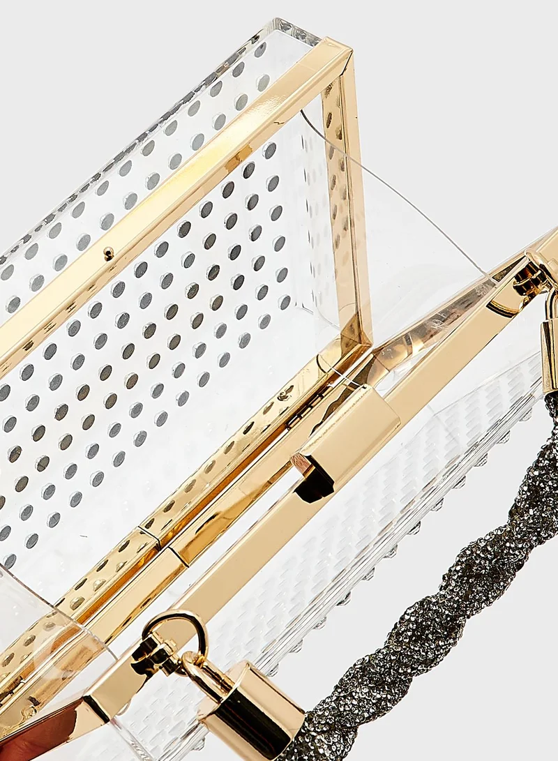 RIVER ISLAND Top Handle Clutch