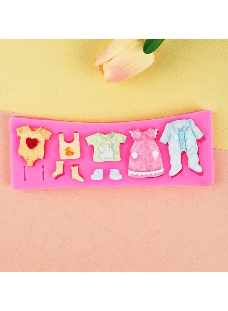 Goolsky 1 Piece 3D Tools Cake Mould Shape Fondant Chocolate Moulds DIY Sugar Dessert Decorations Silicone Fondant Mold Molds Sewing Tools Shape 3d for Cake Decorating for Cake - Image 5