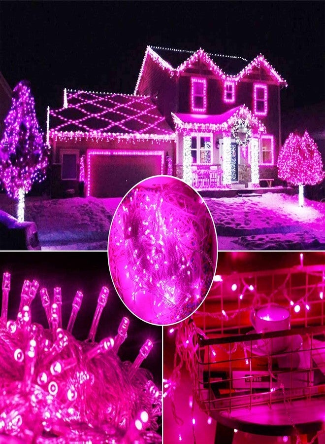 Gesto 20 Meter Led Serial String Lights – AC Plug Waterproof Copper Wire Pink Lights for Home Decoration | Fairy Light for Diwali Decoration,Lights for Balcony Outdoor,Christmas – (Pink | Pack of 1) - Image 3