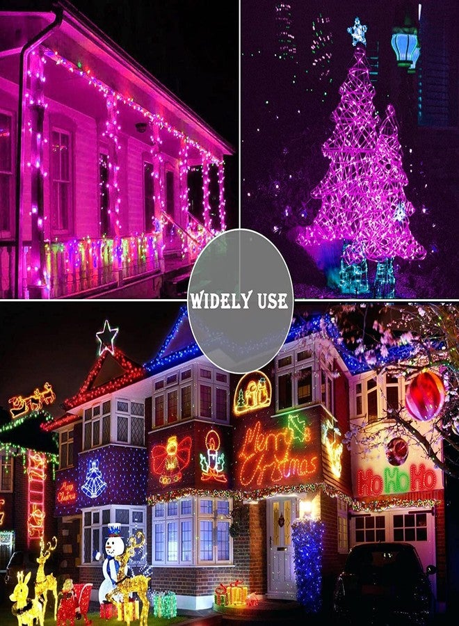 Gesto 20 Meter Led Serial String Lights – AC Plug Waterproof Copper Wire Pink Lights for Home Decoration | Fairy Light for Diwali Decoration,Lights for Balcony Outdoor,Christmas – (Pink | Pack of 1) - Image 4