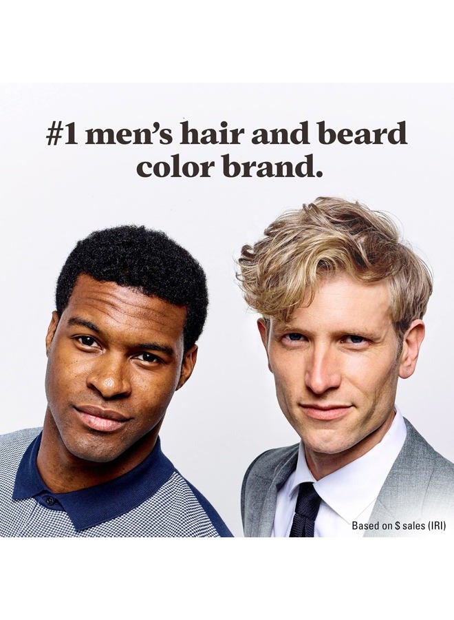 Just For Men Shampoo-In Color (Formerly Original Formula), Mens Hair Color with Keratin and Vitamin E for Stronger Hair - Medium-Dark Brown, H-40, Pack of 1 - Image 5