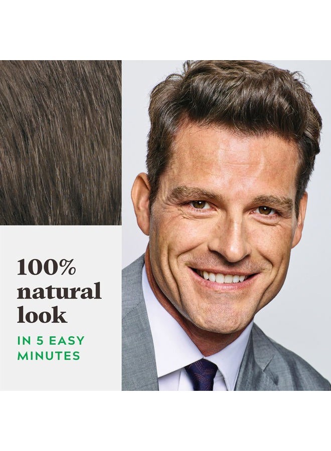 Just For Men Shampoo-In Color (Formerly Original Formula), Mens Hair Color with Keratin and Vitamin E for Stronger Hair - Medium-Dark Brown, H-40, Pack of 1 - Image 4