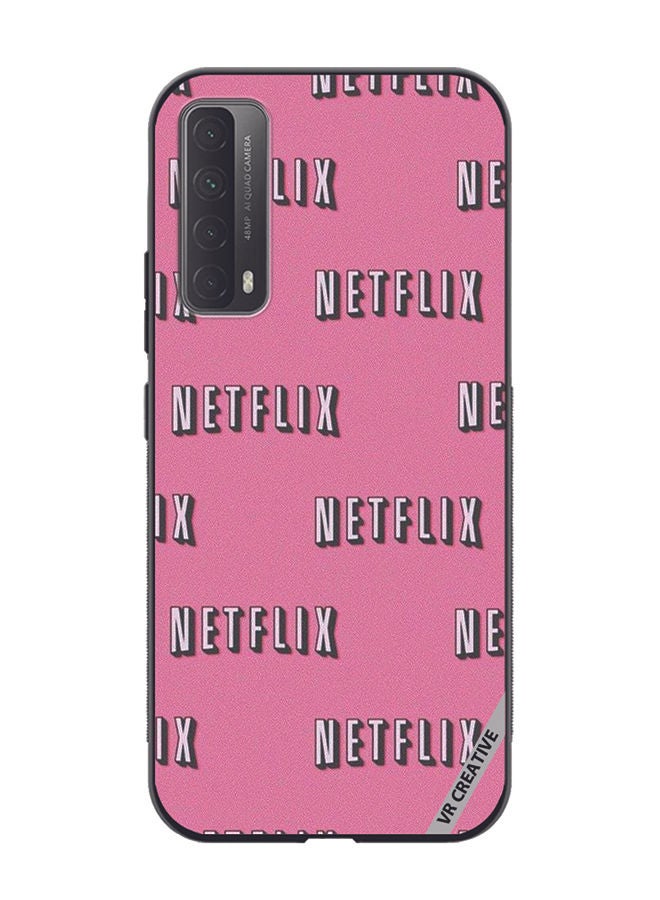 VR CREATIVE Protective Case Cover For Huawei Y7a Netflix Design Multicolour - Image 1