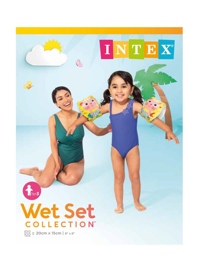 INTEX Pair Of Happy Kitten Arm Bands 20x15cm - Image 2
