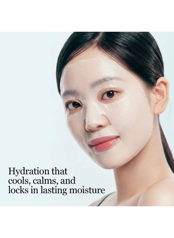 ROUND LAB 1025 Dokdo Water Gel Mask, Cooling Hydration, 30ml x10 - Image 3