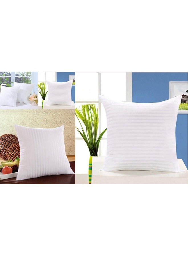 JDX Micro Fibre Silknise Cushion Filler (50X50cms, White) - Set of 5, 18011-5-20x20 - Image 1