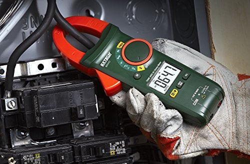 Extech MA443 400A True RMS AC Clamp Meter with Non-Contact Voltage Detection, 1.2-Inch Jaw Opening, AC Current Measurement, Continuity, Resistance, Capacitance, Frequency, Data Hold, Backlit Display - Image 2