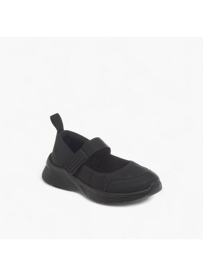 كابا حذاء مدرسي للبنات بشريط سحب وإغلاق بشريط لاصق - Image 2