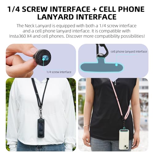 Flymile Pocket 3 Silicone Cover & Neck Lanyard, Protective Sleeve Case Lens Protector Scratch-Resistant Adjustable Easy Carry Crossbody Strap for DJI OSMO Pocket 3/Xtra Muse Creator Combo Accessories(Yellow) - Image 5