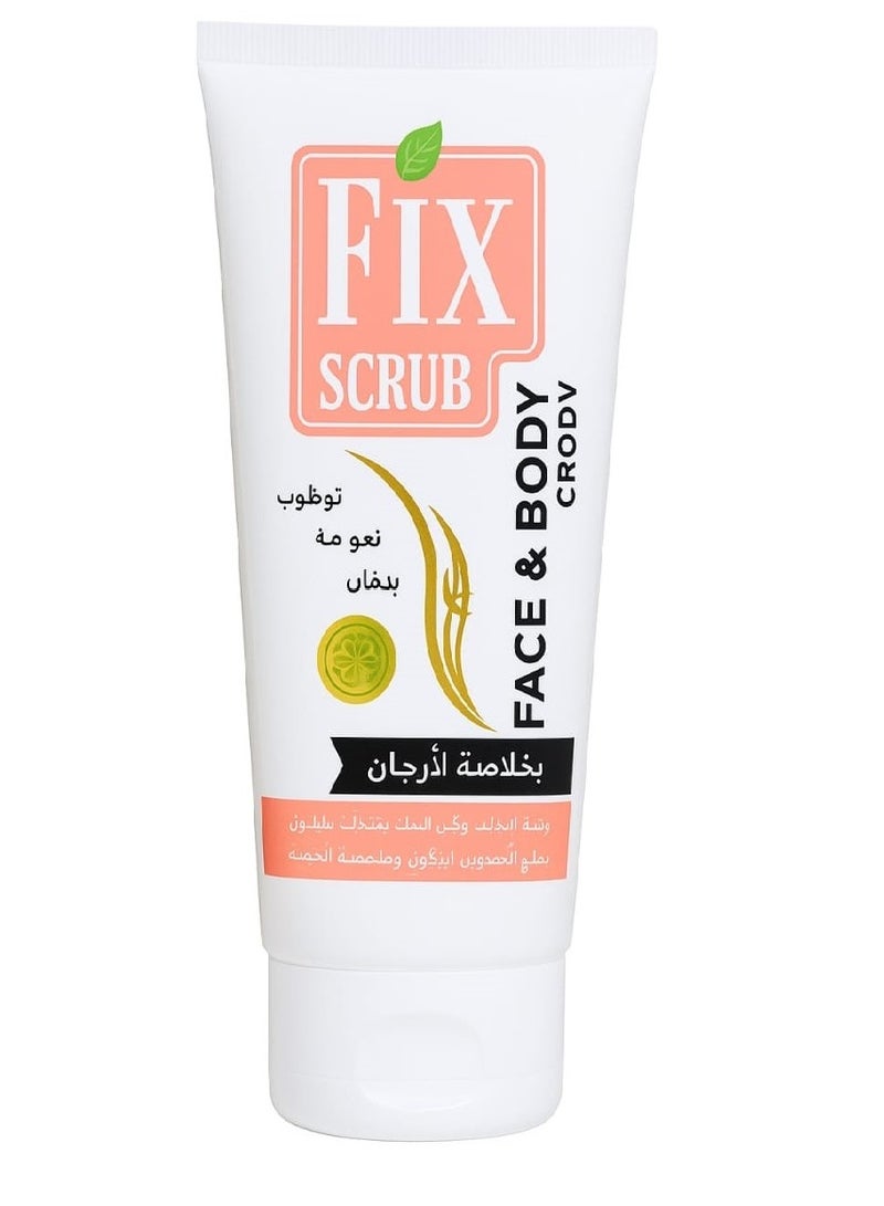 FIX- Scrub Face & Body with Argan Oil 200ml