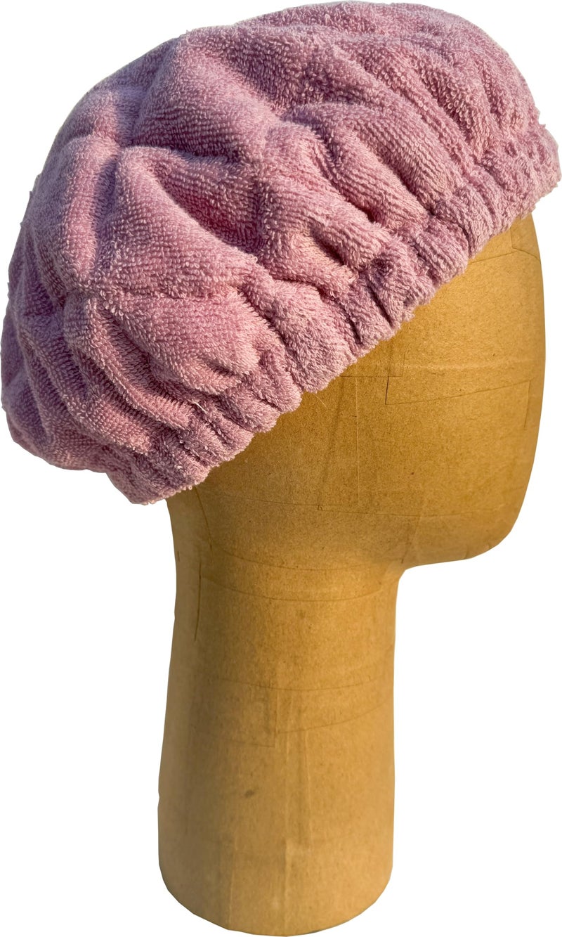 AKISS Flaxseed Deep Conditioning Heat Cap Portable Microwave Hot Bonnet Therapy Hair care Cap For Women (Pink Lavender/Unicorn, Large) - Image 5