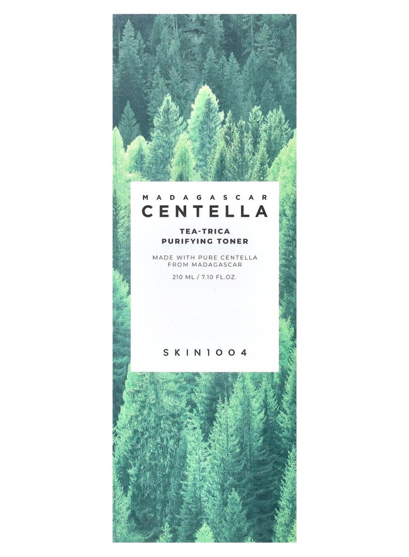 SKIN1004 Tea-Trica Purifying Toner – Soothing Hydration and Acne Care with Centella Asiatica Extract – Balances and Refreshes Skin, 210ml - Image 1