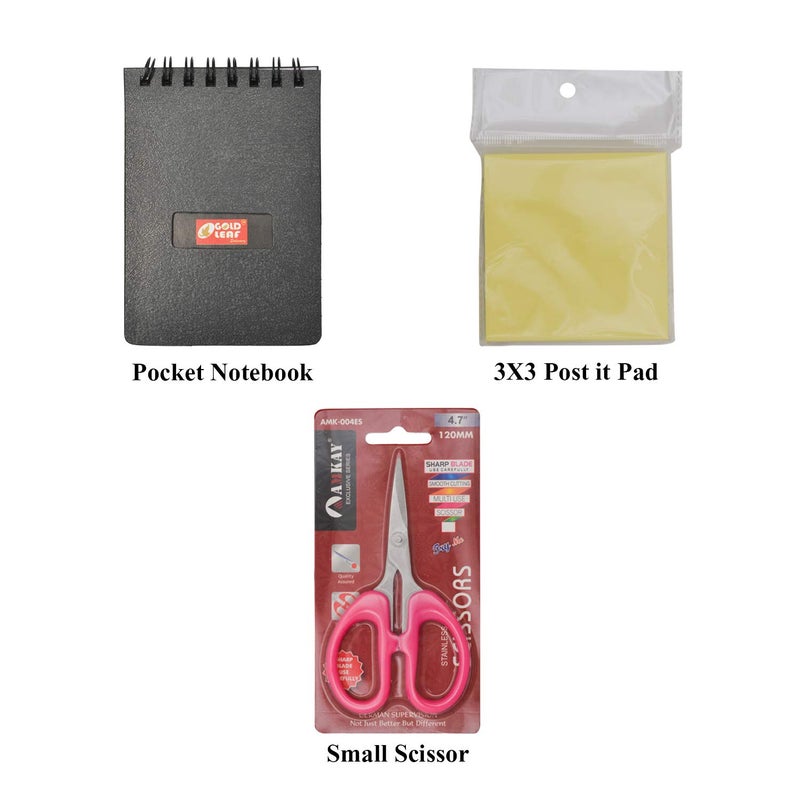 Goldleaf 13 in 1 Stationery, Home & Office Set (Multi-Color) - Image 5