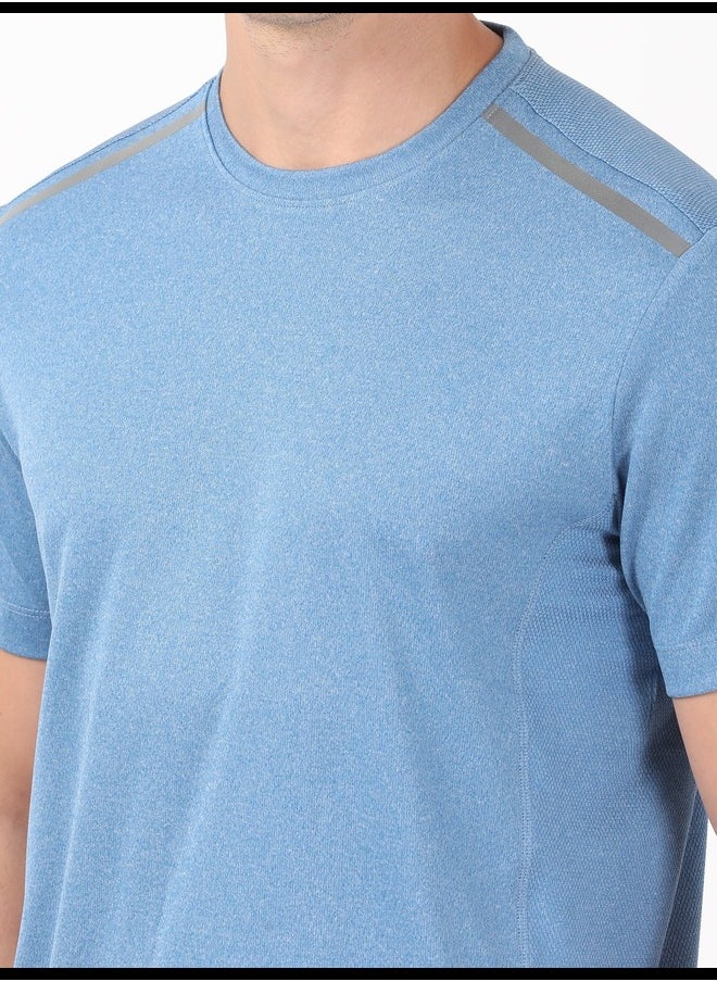 JOCKEY - Jockey MV35 Men's Recycled Microfiber Elastane Stretch Fabric Round Neck Half Sleeve T-Shirt with Stay FreshTreatment - Image 1