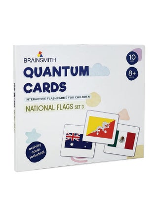 Quantum Flash Cards, National Flags - Educational Flashcard Set 3 For Toddlers And Kids (8 Months To 8 Years) For Brain Development - pzsku/Z8A126543AF673D2D8636Z/45/_/1733730217/7aaddcfc-e369-44b5-a1fb-ff8c5e801252