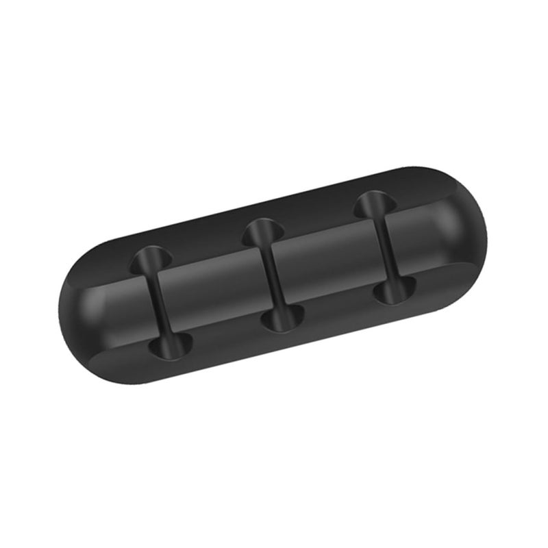 Self Adhesive Cable Clips Wire Management Organizer For Desk Car Home Black - Image 2