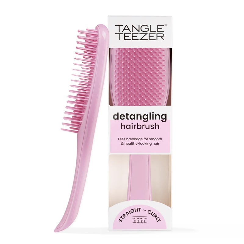 TANGLE TEEZER فرشاة تانجل تيزر الترا ديتانجلر للشعر الرطب والجاف، تقضي على العقد وتقلل من التكسر لجميع أنواع الشعر، حصرية أمازون روزبود - Image 1