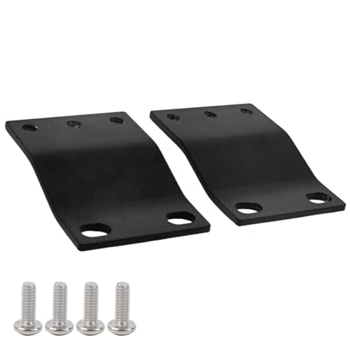 ZhaoZo Compatible 1U Rack Adapter Bracket Converts 23 Rack to 19 Mounting Recessed Depth Extender for Computer Server Network Equipment Rack Mount Reducer Kit - Image 1