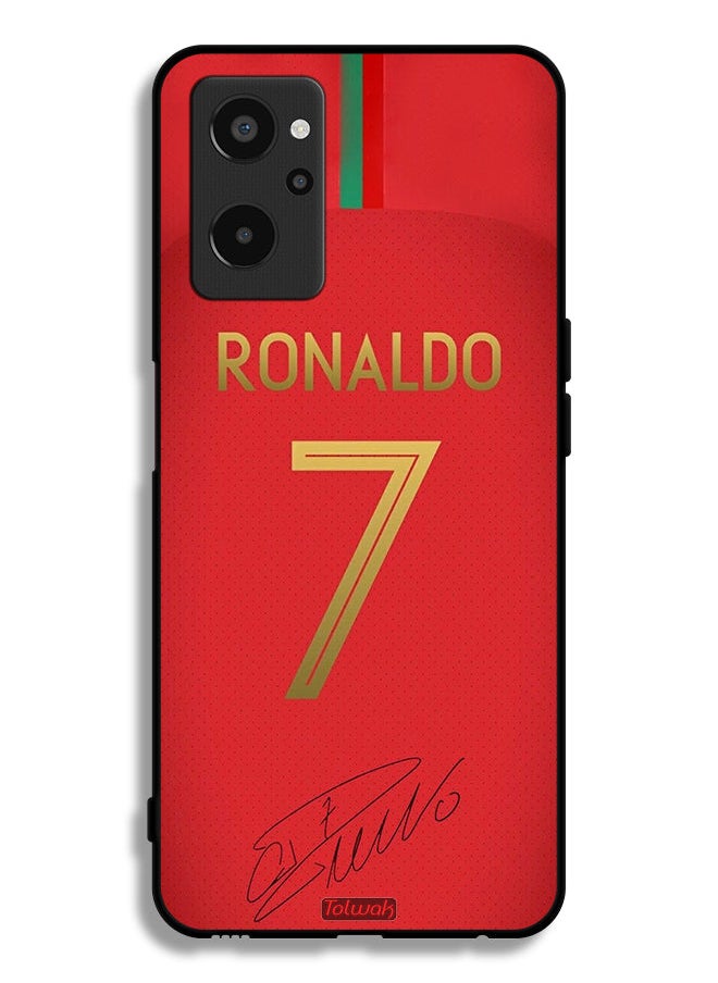 Tolwak Realme 9i 4G Protective Case Cover Ronaldo 7  - Image 2