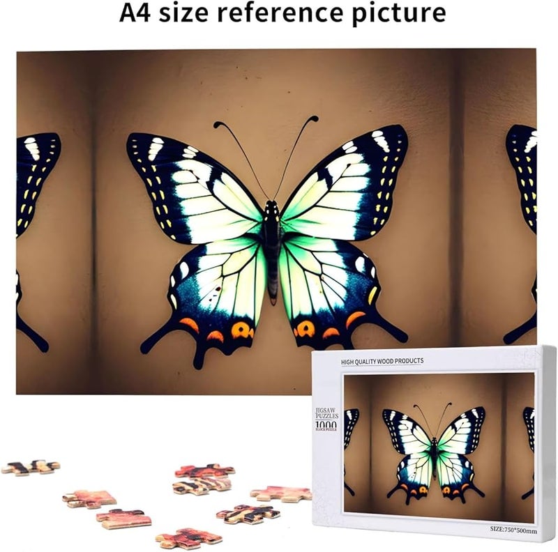 Phayah 1000 Piece Butterfly Jigsaw Puzzle For Adults Home Decor Gift 29 5 X 19 7 Inches - Image 5