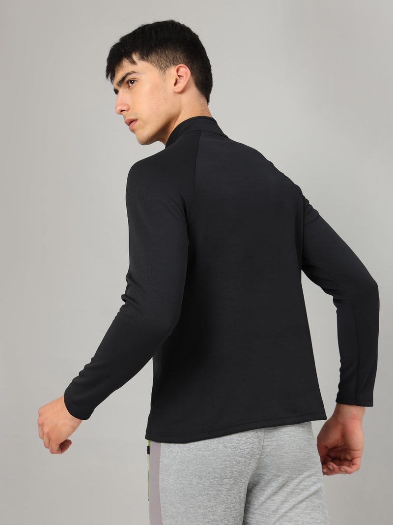TECHNOSPORT Pm89 High Neck Jacket Black XL (MJPM89BLKXLR) - Image 2