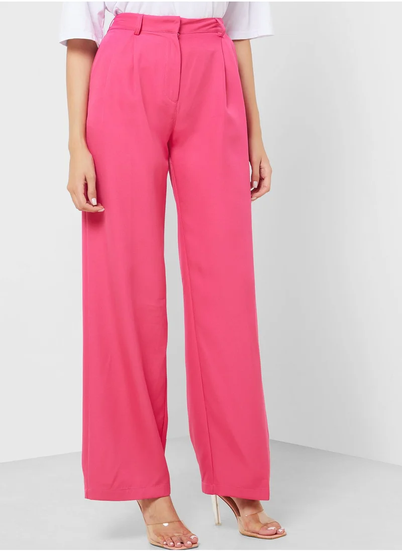 جينجر Tailored Wide Fit Pants