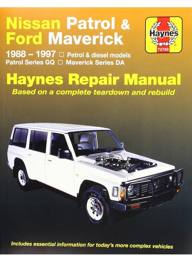 HM نيسان باترول 1988-1997 وفورد مافريك 1988-1994 بنزين وديزل - Image 1