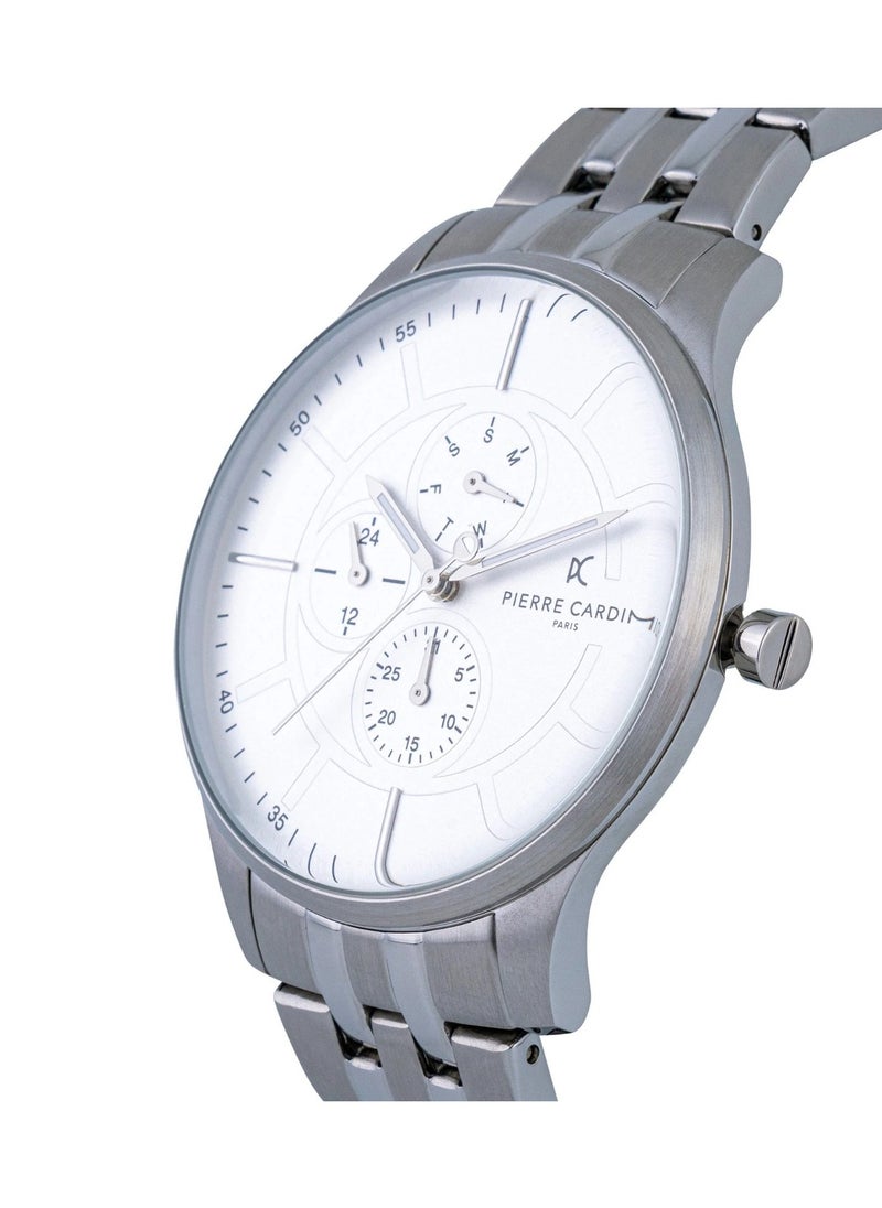 pierre cardin Pierre Cardin Stainless Steel Men's Watch With Silver PC902731F104  - Image 2