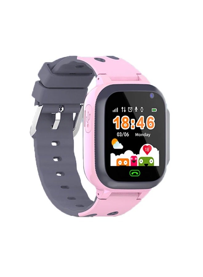 Arabest Kids Smart Watch Digital Camera Watch, Waterproof Wrist Game Smartwatch With Games, Music Player, Pedometer Step Count, FM Radios, Flashlights Pink Kids Watches Call,Kids Smart(Pink)  - Image 1