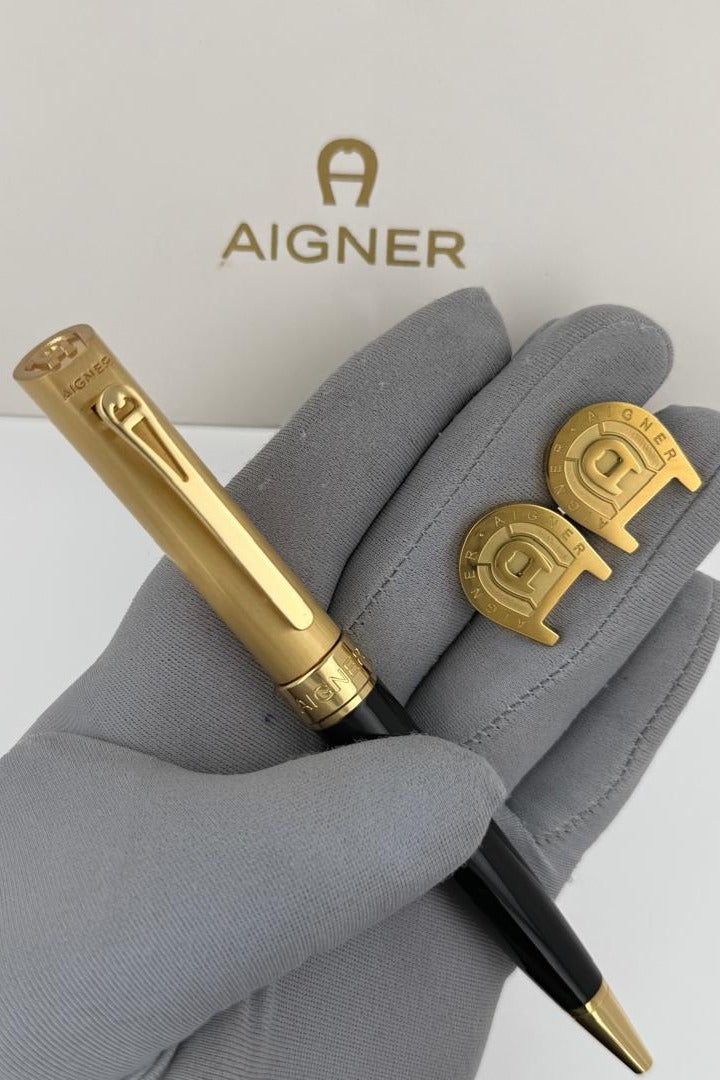 AIGNER Aigner pen and cupcake set 