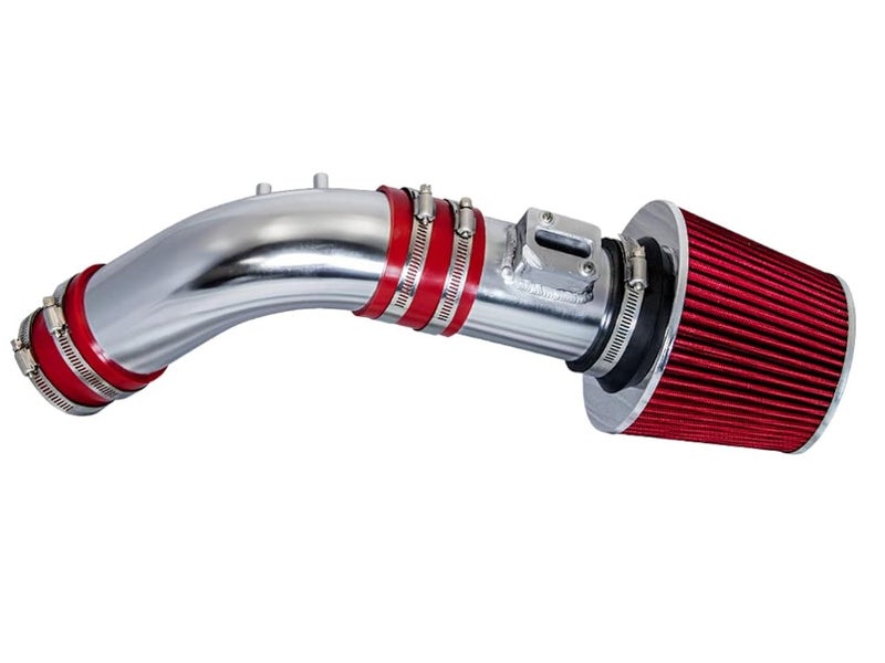 Rtunes Racing Short Ram Air Intake Kit Filter Combo Compatible For 0407 Honda Accord 24L L4 SULEV Red