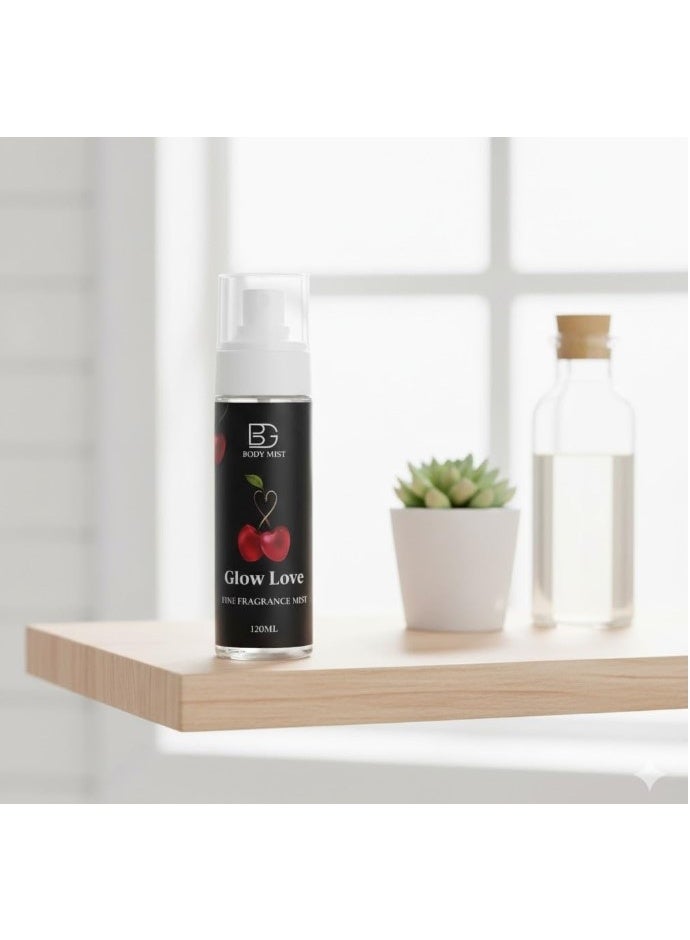 BG Long-Lasting Body Mist for Women - Glow Love Scent, Light and Refreshing Fragrance Spray, Soft on Skin, Ideal for Everyday Use and All Occasions, 250ml - Image 3