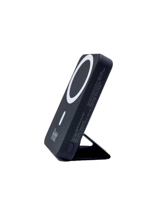 FITIT بنك طاقة لاسلكي مغناطيسي بسعة 10000 مللي أمبير في الساعة، شاحن محمول، شحن سريع بقوة 20 وات مع توافق USB-C. - Image 1