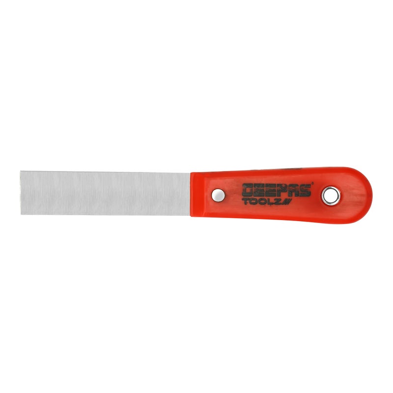 Geepas Toolz 1" Scraper- GT59272| High-Quality Metal Scraper, Comfortable to Use| Light-Weight and Durable, Ideal for DIY, Home Improvement, Paint Scraping, Glue Scraping, Wallpaper Scraping and more| Red - Image 2