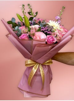 Danaya's Flowers Customized Flower Bouquet - Basic (Gold) 6 