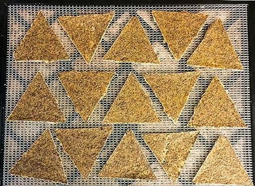 Bright Kitchen 3 Triangle Chip Silicone Sheet Mold Compatible With Cosori Dehydrator Bright Kitchen Re-Usable Non-Stick Mat - Image 3