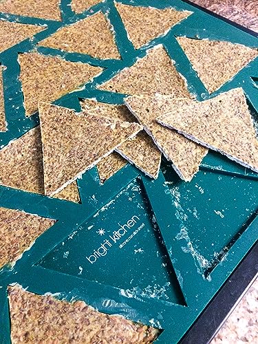 Bright Kitchen 3 Triangle Chip Silicone Sheet Mold Compatible With Cosori Dehydrator Bright Kitchen Re-Usable Non-Stick Mat - Image 5