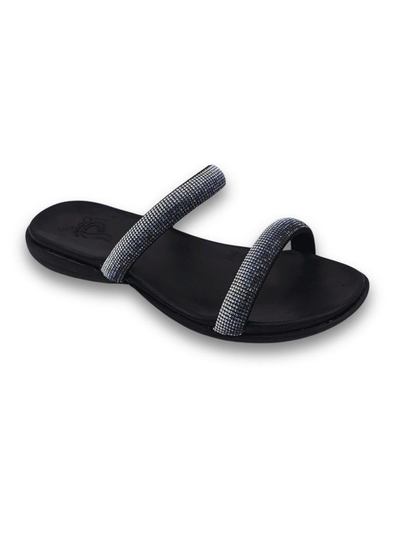 aerosoft Aerostyle Women’s Slippers SPL1040 Black  - Image 2